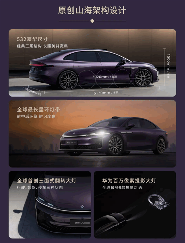 置換16.48萬元起！廣汽昊鉑A800正式上市：尊界S800同款896線四鐳射雷達