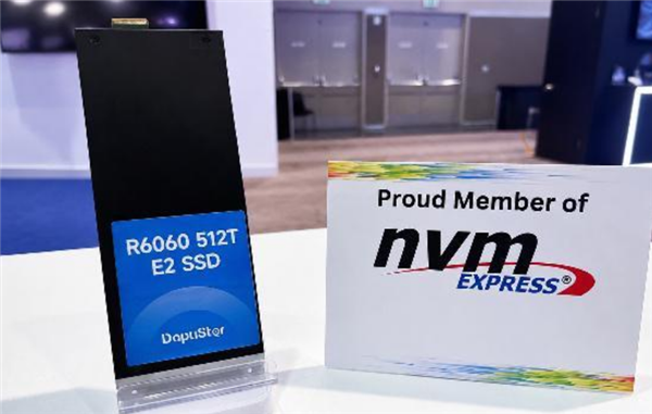 512TB超大容量來襲!大普微展出EDSFF E2規格SSD