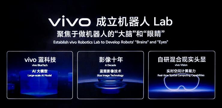 vivo成立機器人Lab：不逐一陣風，要造一片林