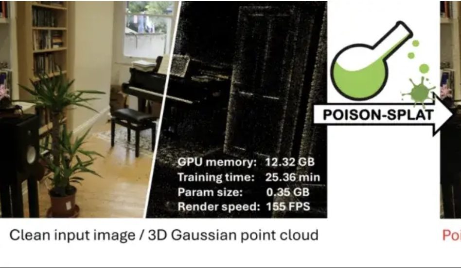 3D高斯潑濺演算法大漏洞:資料投毒讓GPU視訊記憶體暴漲70GB,甚至伺服器宕機 - 幫趣